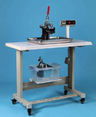 Belsonic Hydrostatic Tester on table
